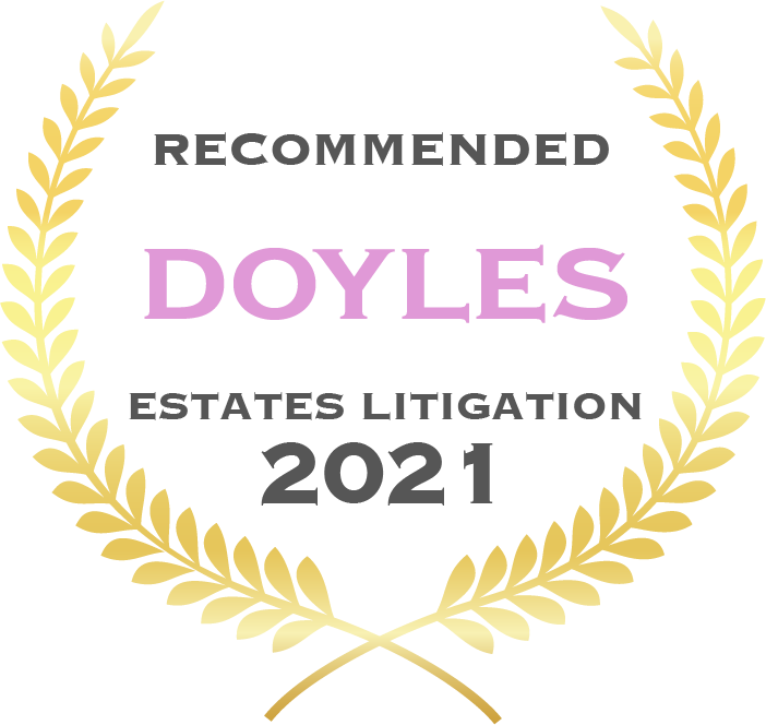 'Recommended' Leading Wills, Estates & Succession Planning Law Firms – New South Wales, 2021 18 Your Trusted Wills and Estates Lawyers in Melbourne